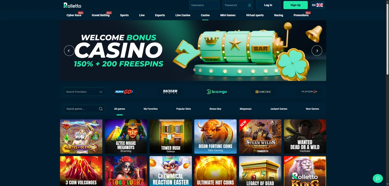 Rolletto Casino Test 2026 – Erfahrungen & Bewertung Casino